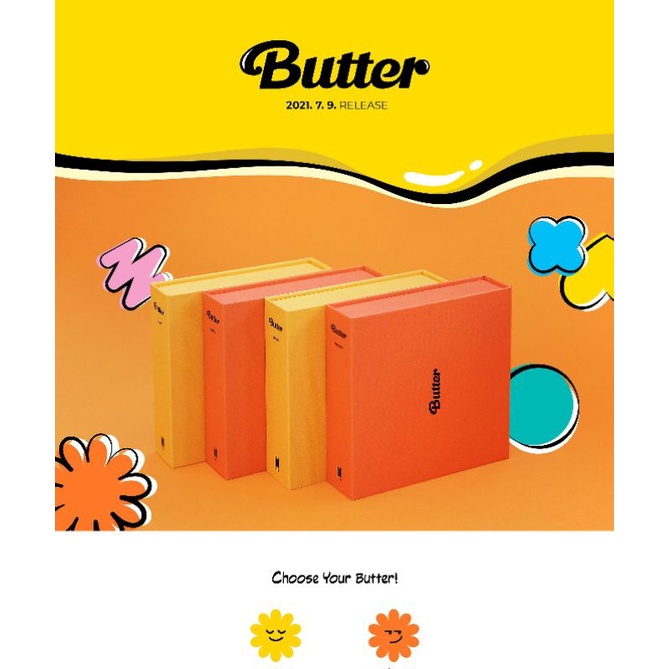 BTS BUTTER ALBUM PREORDER Shopee Malaysia