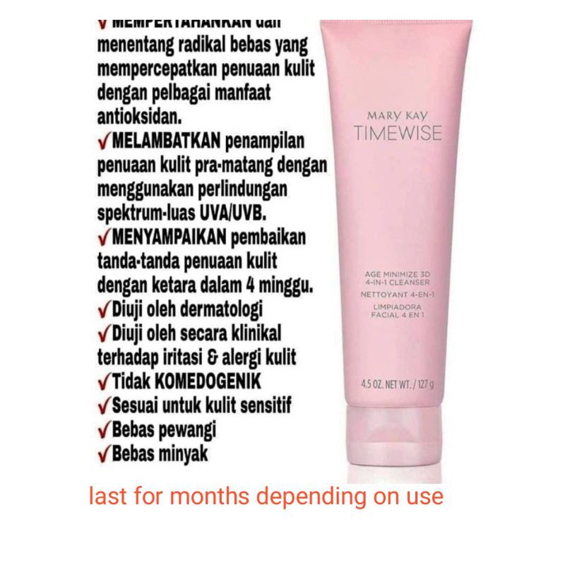 cara guna cleanser mary kay