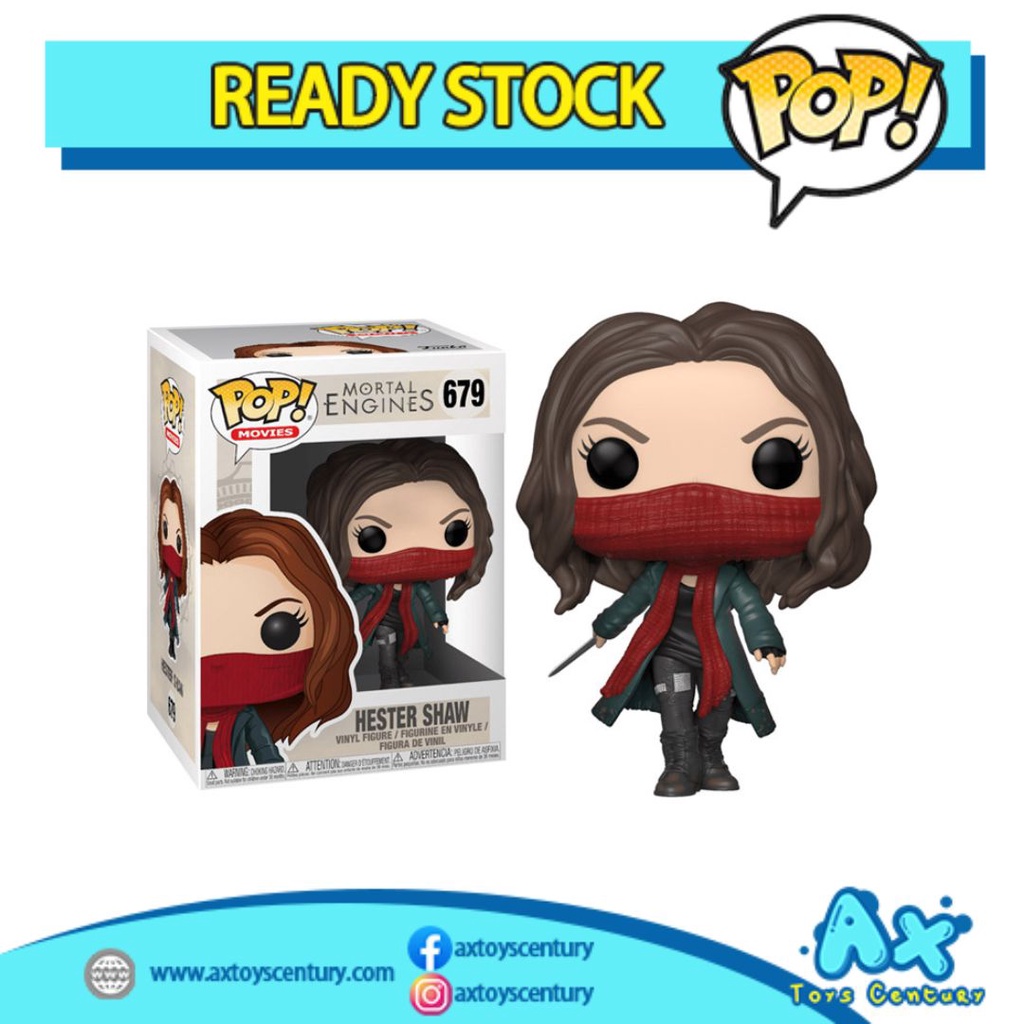 Funko Pop! Movies: Mortal Engines - Hester Shaw #679 100% Genuine