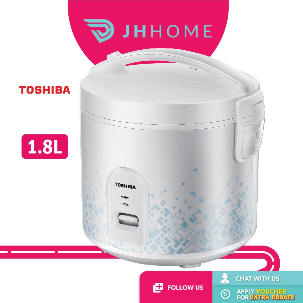 TOSHIBA 1.8L NonStick Coating Inner Pot Jar Rice Cooker RC18JH1NMY Shopee Malaysia