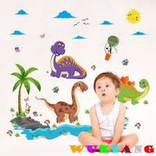 SK9125 Dinosaur WALLSTIKER WALLSTICKER WALL STICKERS 