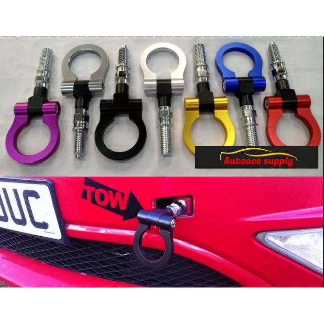 Universal bumper hook alloy Shopee Malaysia