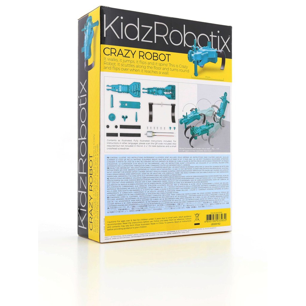 kidz robotix crazy robot