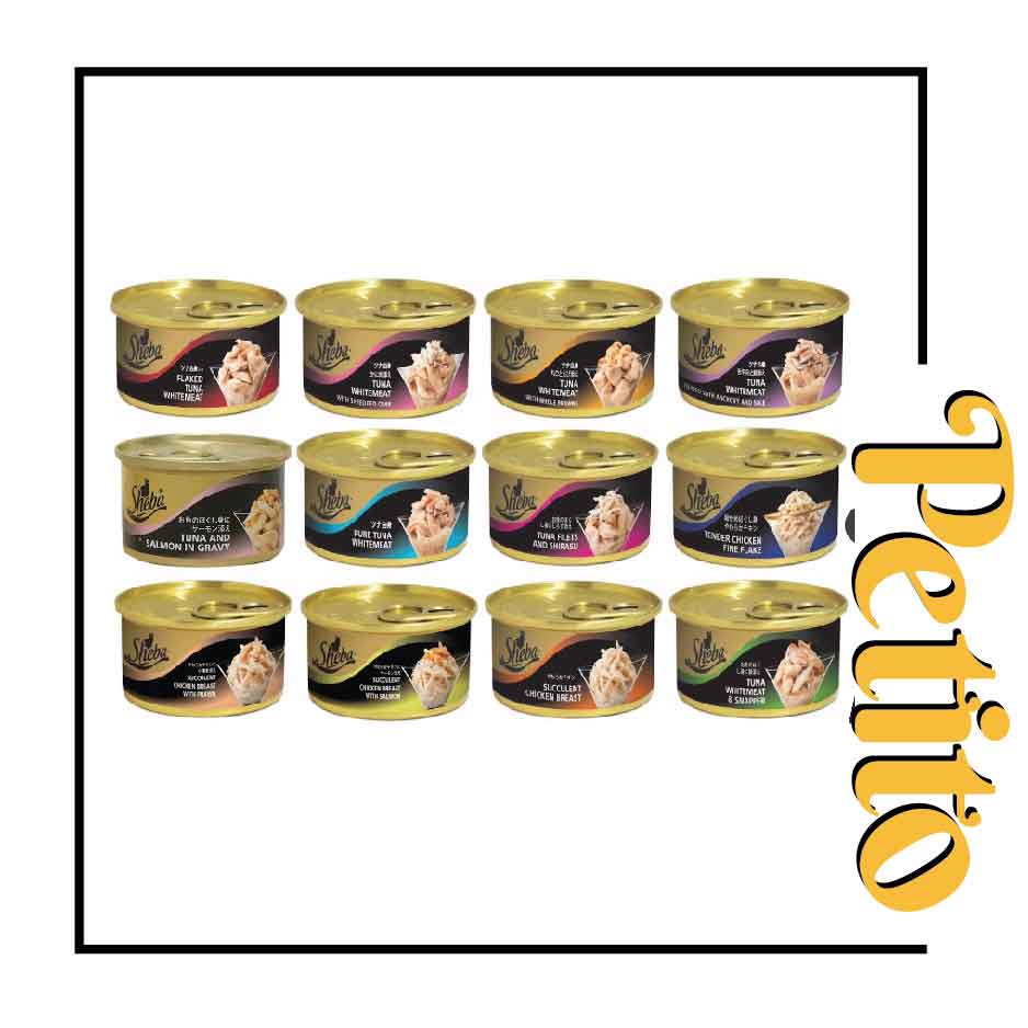 Sheba Cat Wet Canned Food 85g Shopee Malaysia