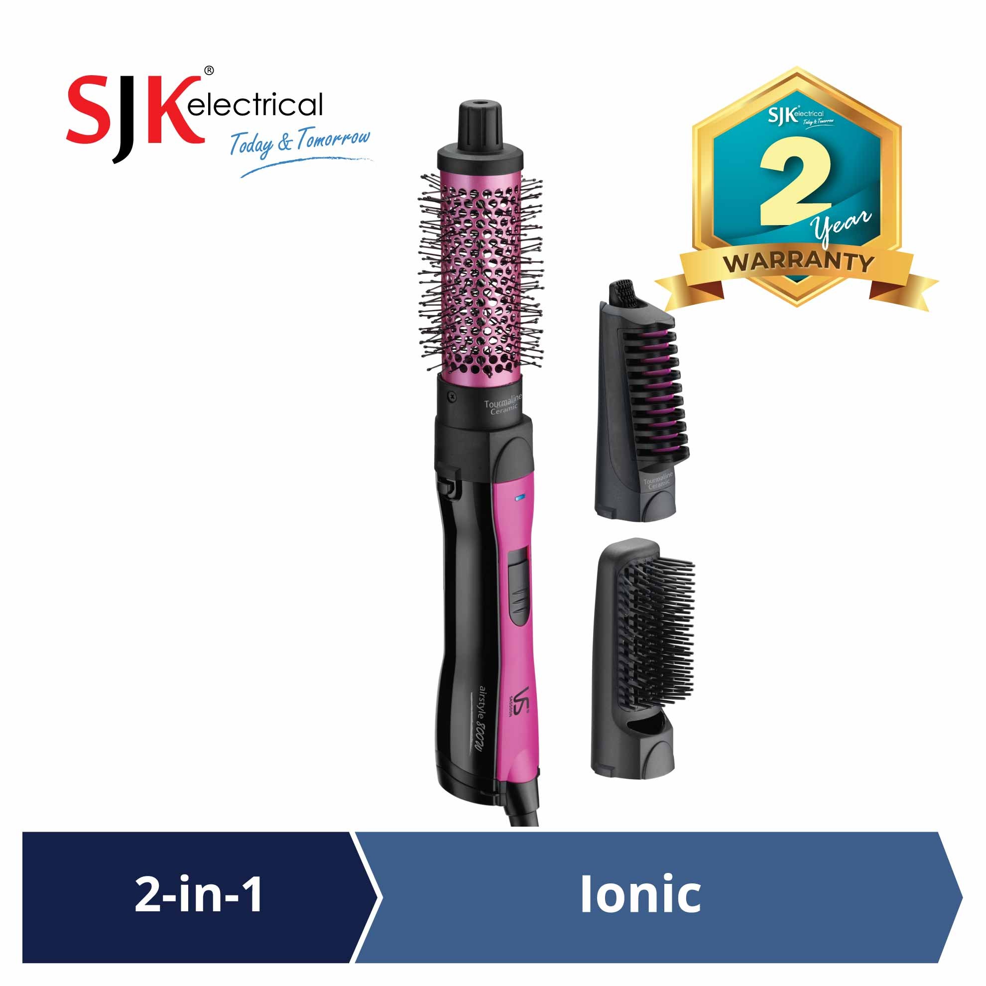 vs sassoon straightening brush wet & dry
