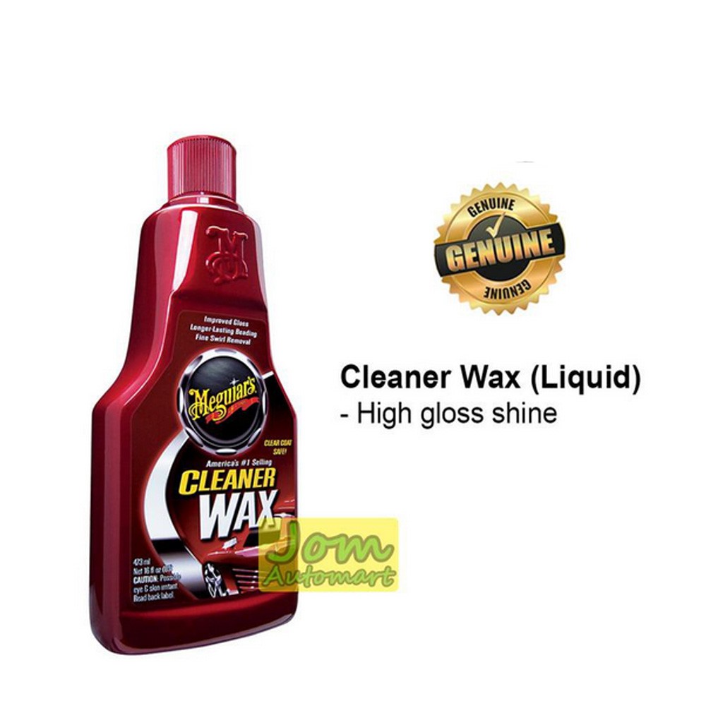 Meguiar's A1216 Cleaner Wax Liquid Shopee Malaysia