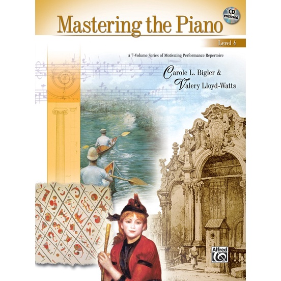 Mastering the Piano Level 4 (With CD) Piano Music Book