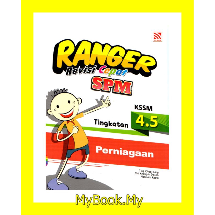 Myb Buku Rujukan Nota Ranger Spm Revisi Cepat Perniagaan Pelangi Shopee Malaysia