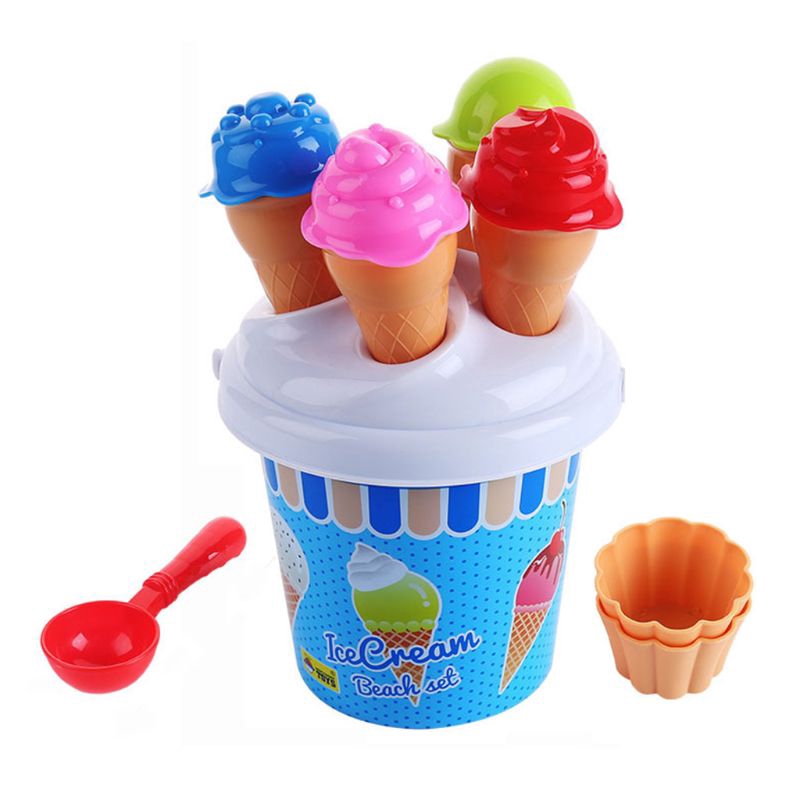 toy ice cream cone set