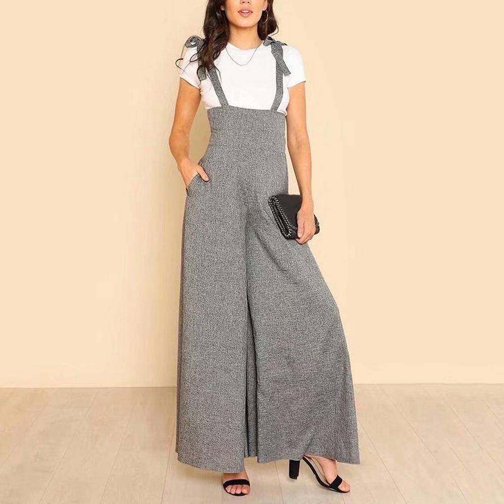 extra wide leg jumpsuit