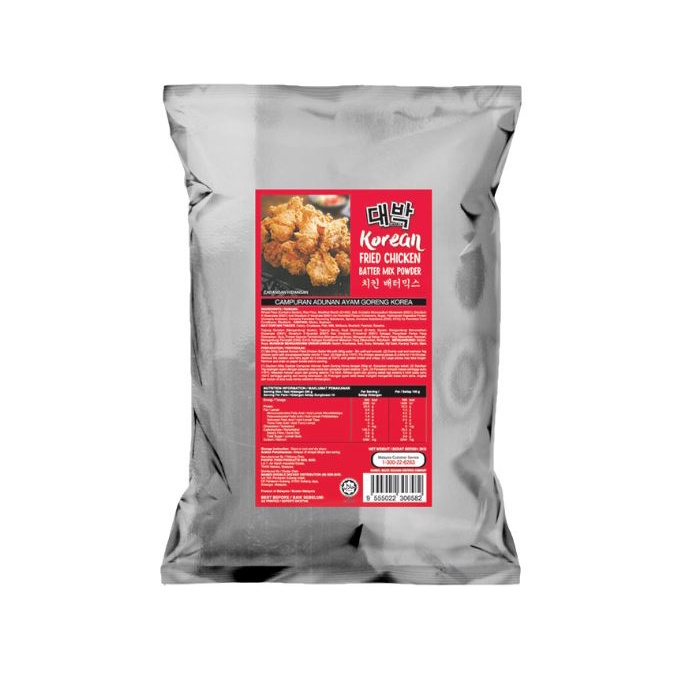 Mamee Daebak Korean Fried Chicken Batter Mix Powder Campuran Adunan Ayam Goreng Korea 2Kg