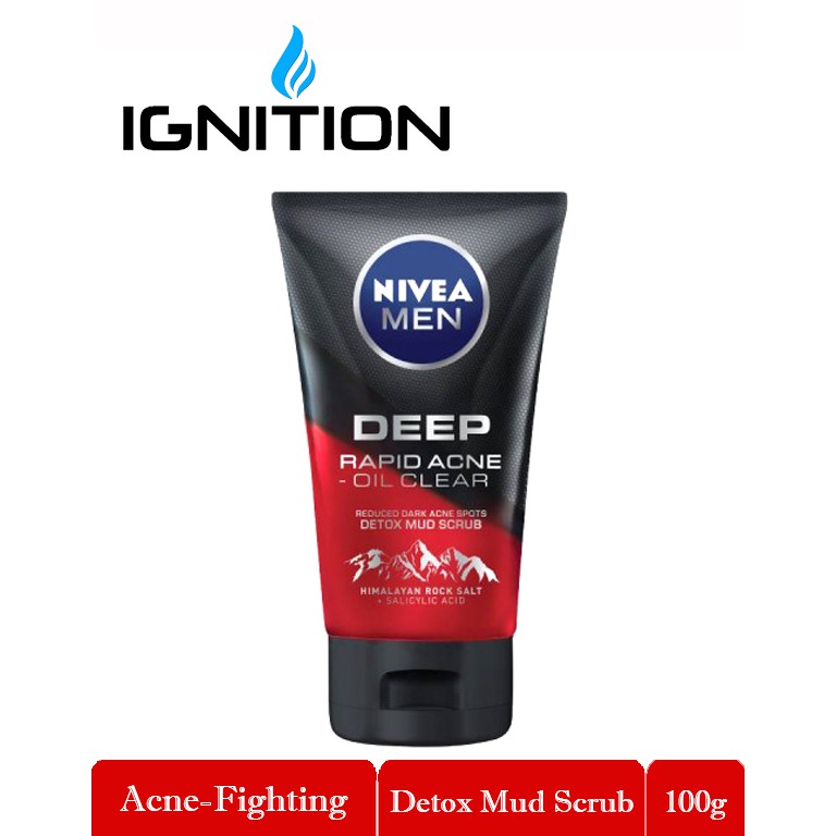 nivea men deep rapid acne oil clear