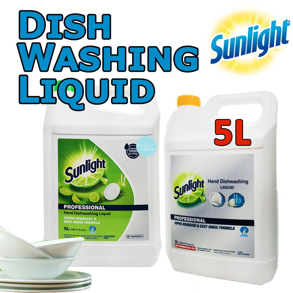 Sunlight 5L Sabun Pinggan Professional Hand Dishwashing Liquid [Gentle