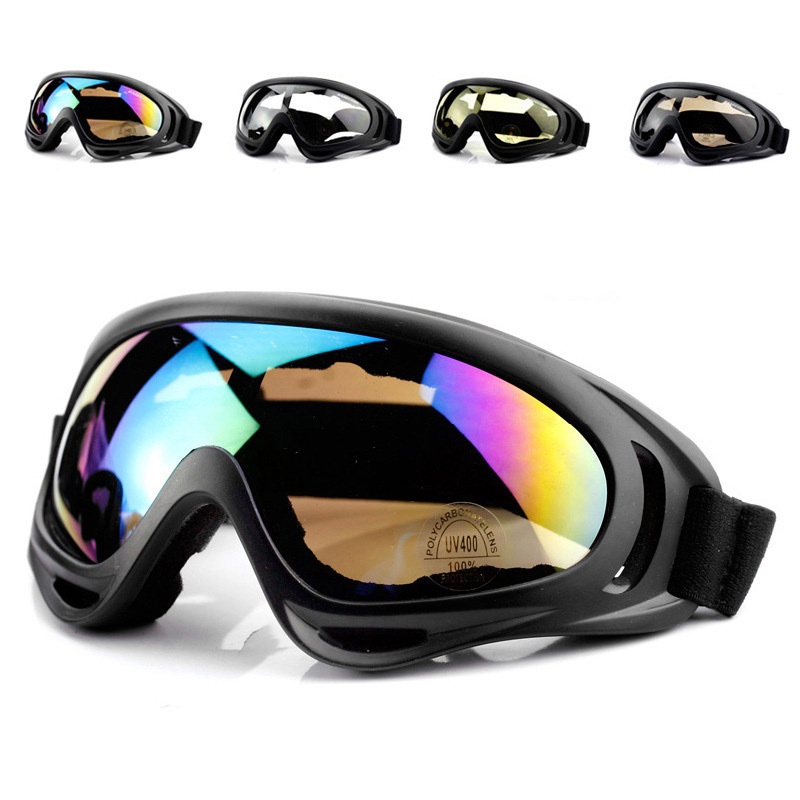 Winter Snow Sports Skiing Snowboard Snowmobile Anti-fog Goggles Windproof Dustproof Glasses Skate Ski Sunglasses Eyewear