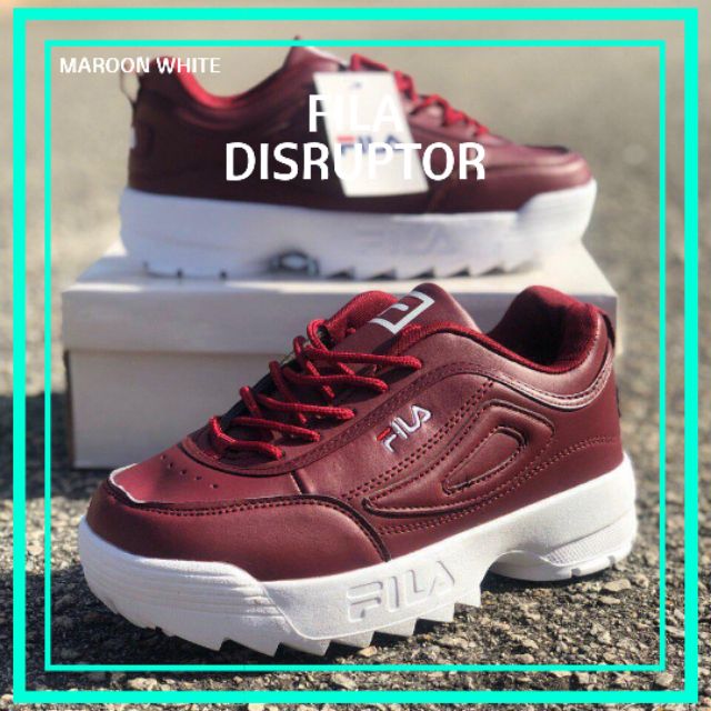 fila maroon sneakers