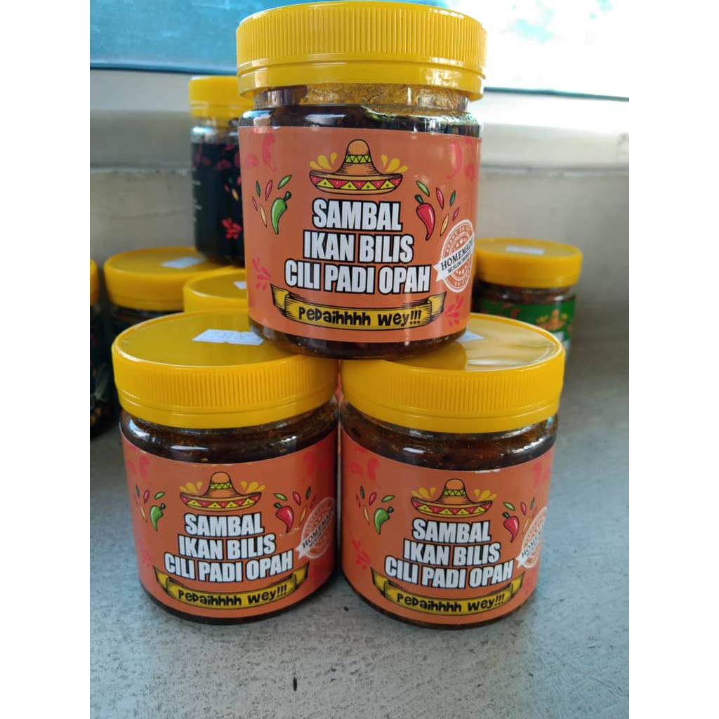 SAMBAL IKAN BILIS CILI PADI OPAH | Shopee Malaysia