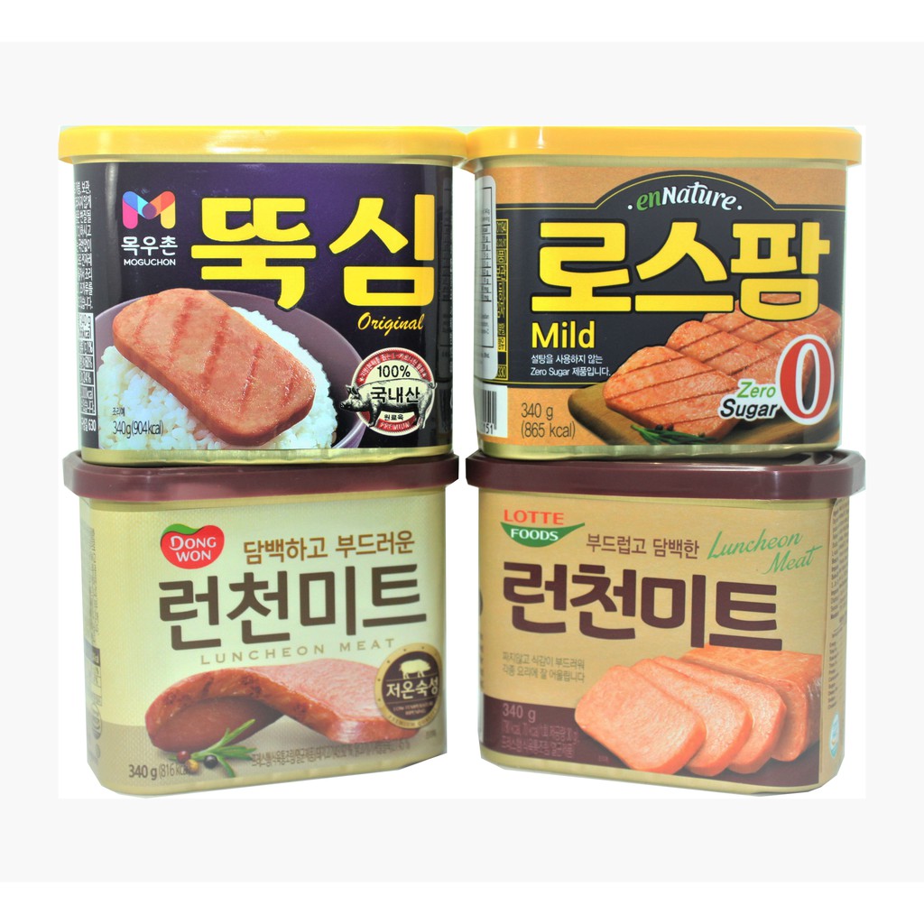 Korea Luncheon Meat Promotion Pack (Pork) Shopee Malaysia