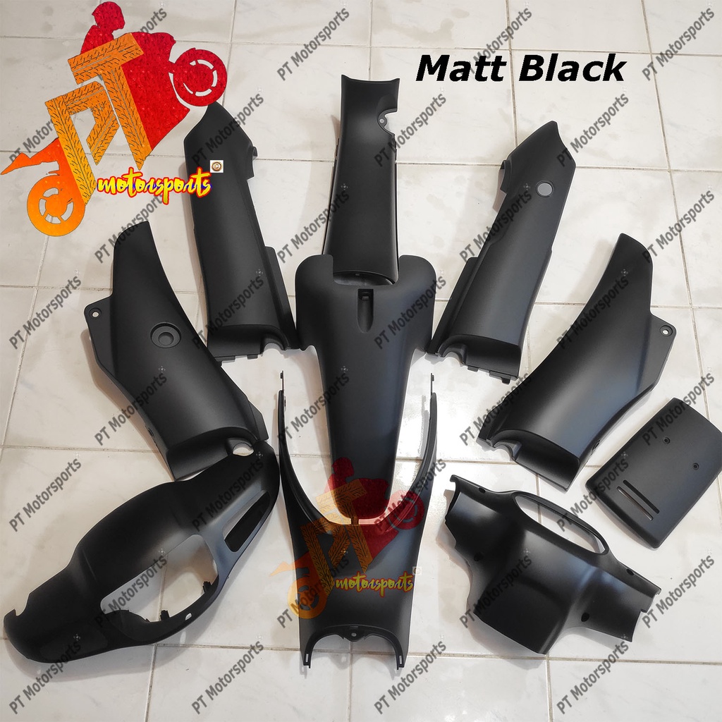 Modenas Kriss 110 / Kriss 2 Disc Cover Set Matt Black | Shopee Malaysia