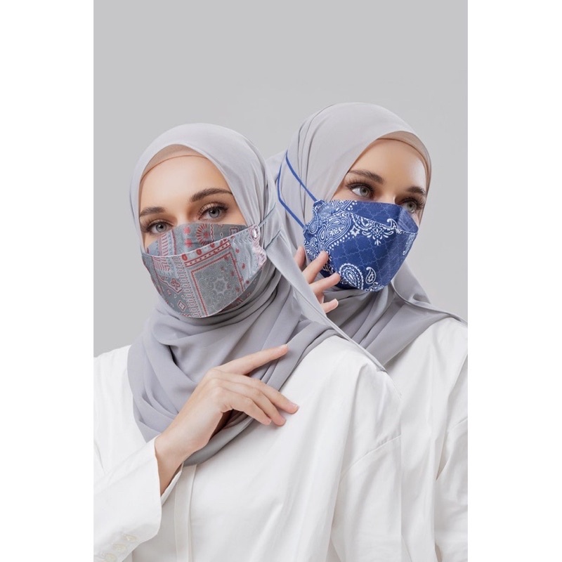 [READY STOCK] KF94 Bandana Series Jovian Face Mask Earloop Headloop