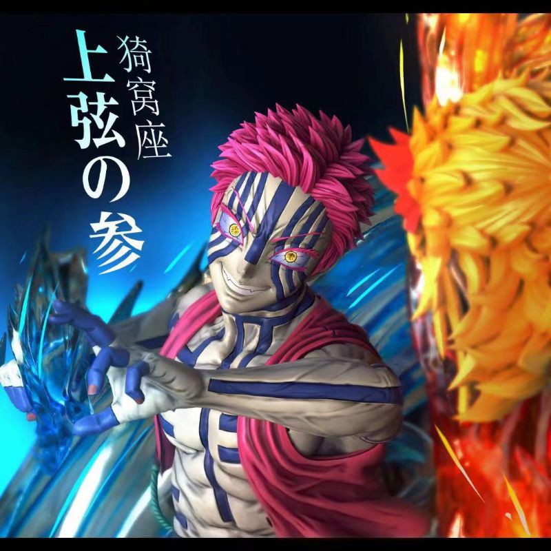 Lx Studio Demon Slayer Rengoku Kyoujurou Vs Akaza 鬼滅之刃上弦參vs 炎柱gk Statue 1 6 Collectiable Statue Shopee Malaysia