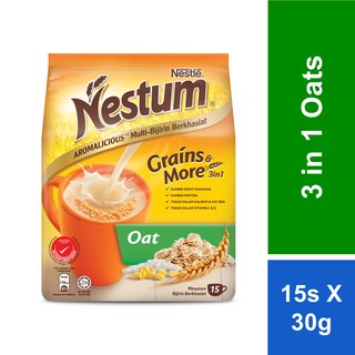Nestle Nestum Grains & More 3 in 1 Oats 30g x 15s