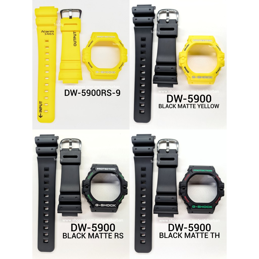 CASIO GSHOCK BAND AND BEZEL DW5900 100 ORIGINAL Shopee Malaysia