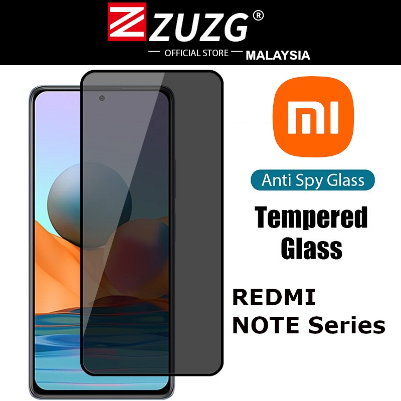 XIAOMI REDMI NOTE Series Full Cover Privacy Screen Protector (Note 9S 9