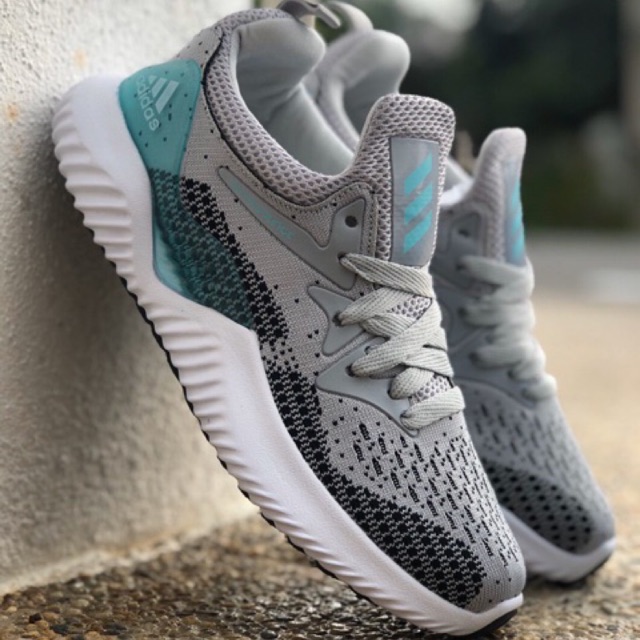 grey and turquoise adidas