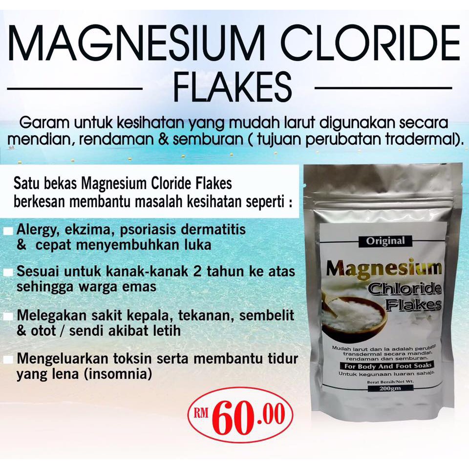 Flakes jrm magnesium Magnesium Chloride