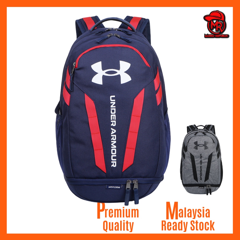 Under Armour UA Storm Student Backpack 15" Water Resist Laptop Camping Sport Bag 
