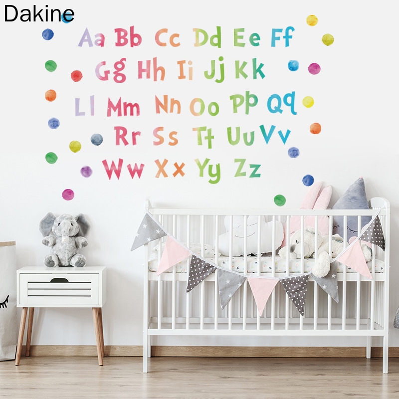 Animal Alphabet Vinyl Wall Decals Removable ABC Wall Letters Stickers For  Baby Bedroom Kids Playroom Classroom Nursery Art Decor | Educational Animal  Alphabet Kids Wall Decals Baby Nursery Decor Peel 