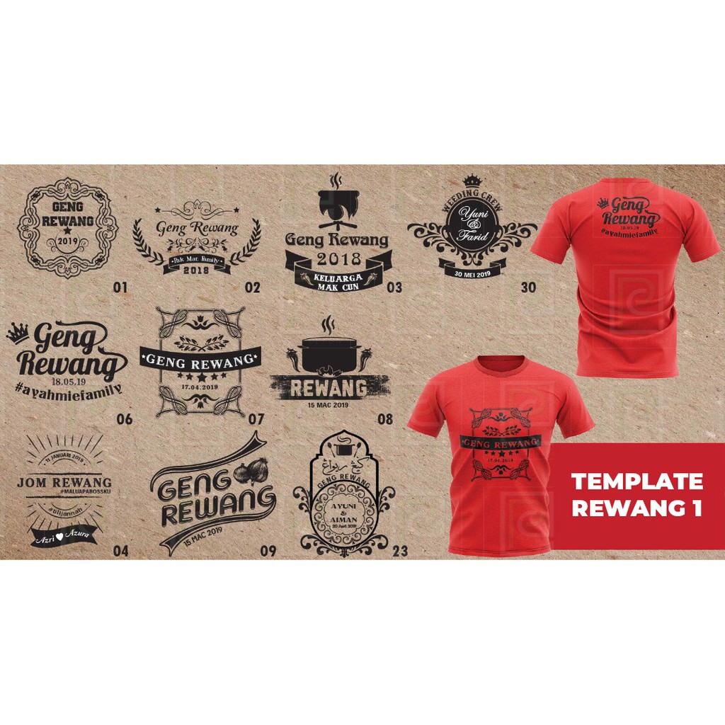 Download Editable Vector File Template Design for T-shirt Printing ...