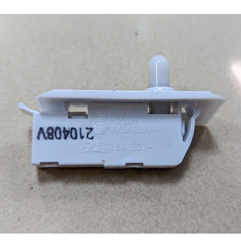 SAMSUNG FRIDGE DOOR SWITCH 2 PIN ORIGINAL 10121C ( PDS021 0.75A 250 V