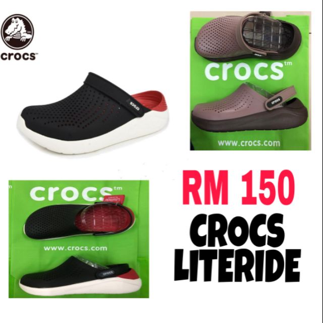 sandal crocs shopee