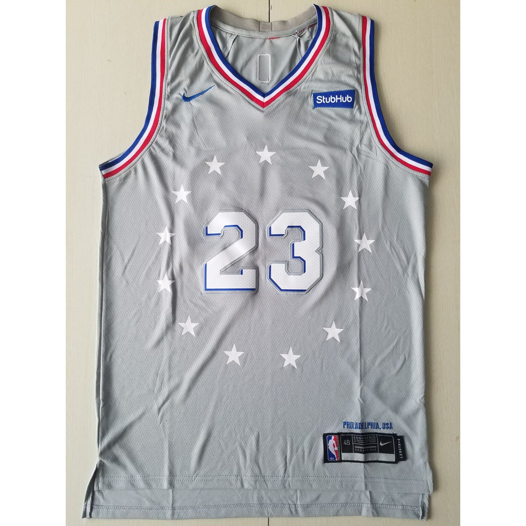 grey basketball jersey