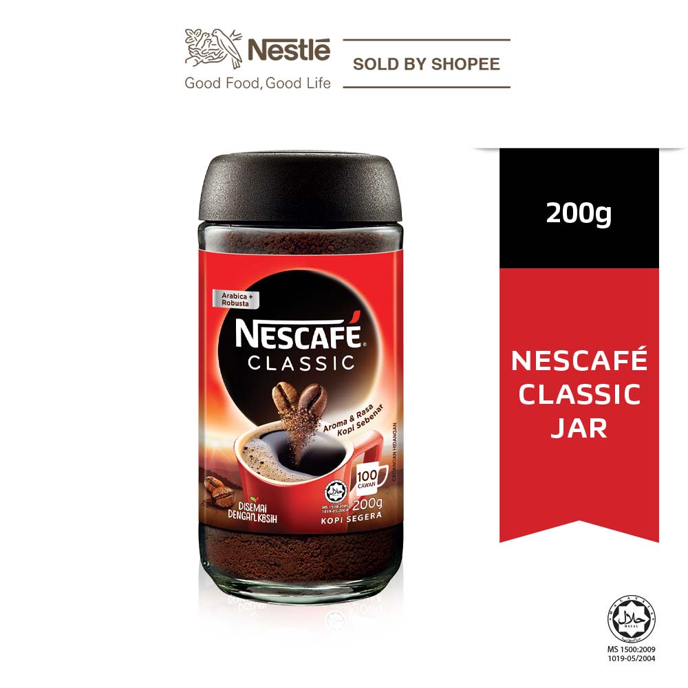 NESCAFE Classic Jar (200g) Shopee Malaysia