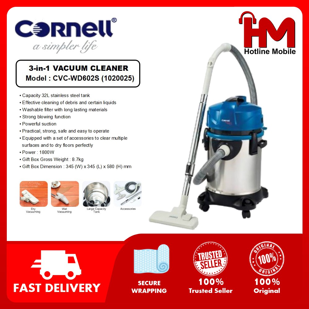 cornell 1200w vacuum cleaner