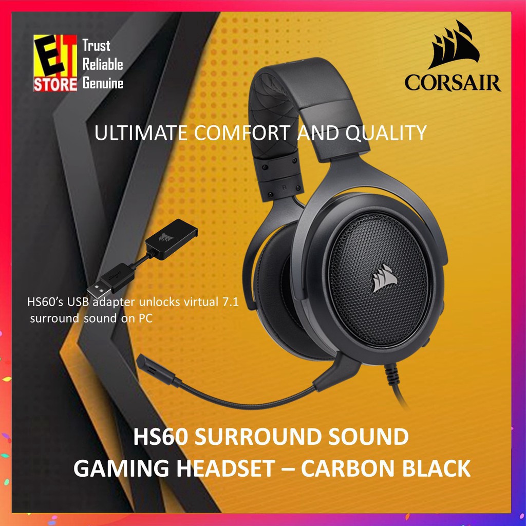corsair surround sound adapter