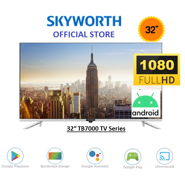 Skyworth 32TB7000 Android Smart LED Full HD TV (32")