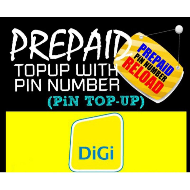 Digi Pin Topup Rm5 Rm10