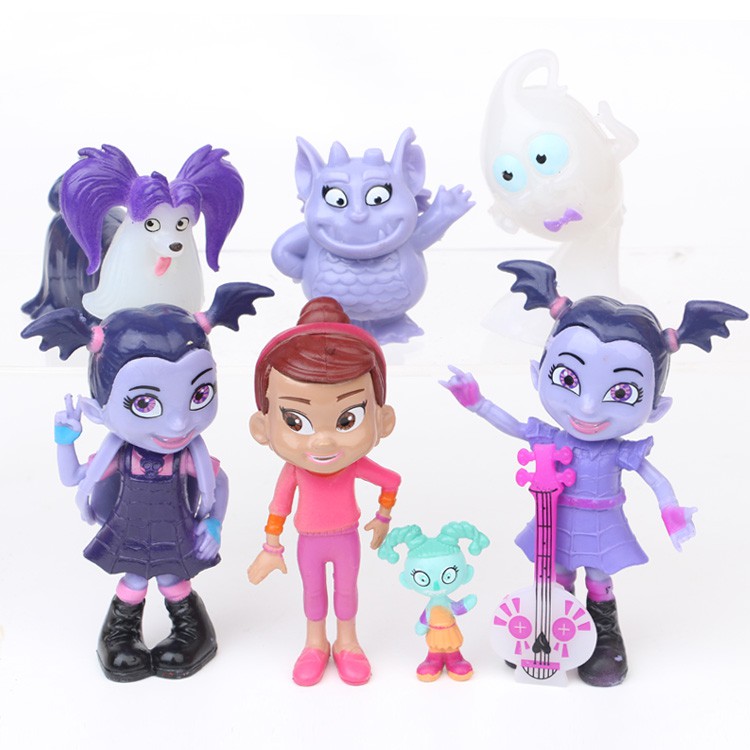 Vampirina Hauntley Disney Playset 9 Figure Cake Topper Toy Doll Kid Gift Present Toys Hobbies Tv Movie Character Toys - 6 roblox lego like minifigures toy figures cake topper shopee