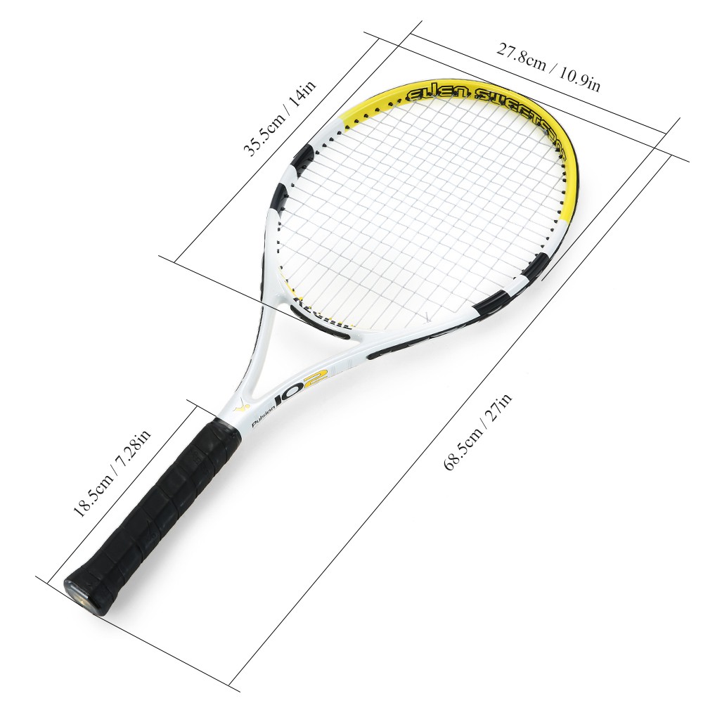 Lixada Tennis Racquet Cover Bag Soft Fleece Storage Bag Case for Tennis Racket