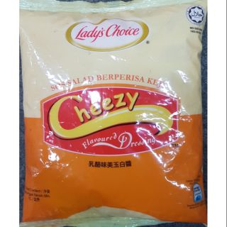 Lady Choice Cheezy Dressing Sos Salad 1l Shopee Malaysia