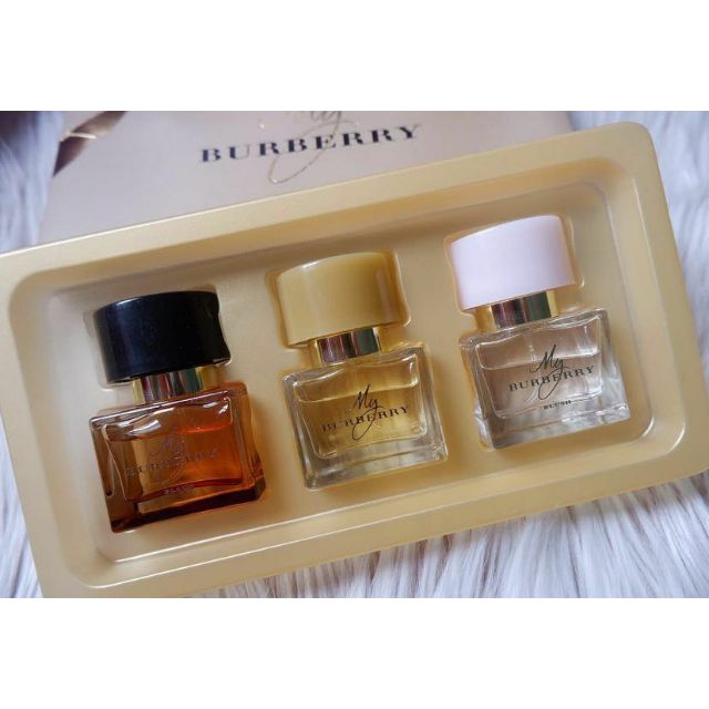 Perfume Miniature Burberry Gift Set 3 in 1 | Shopee Malaysia