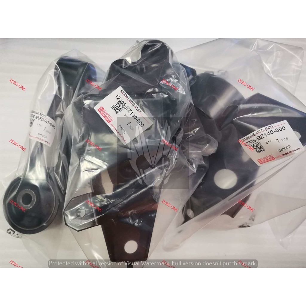 PERODUA AXIA ENGINE MOUNTING SET DAIHATSU Shopee Malaysia