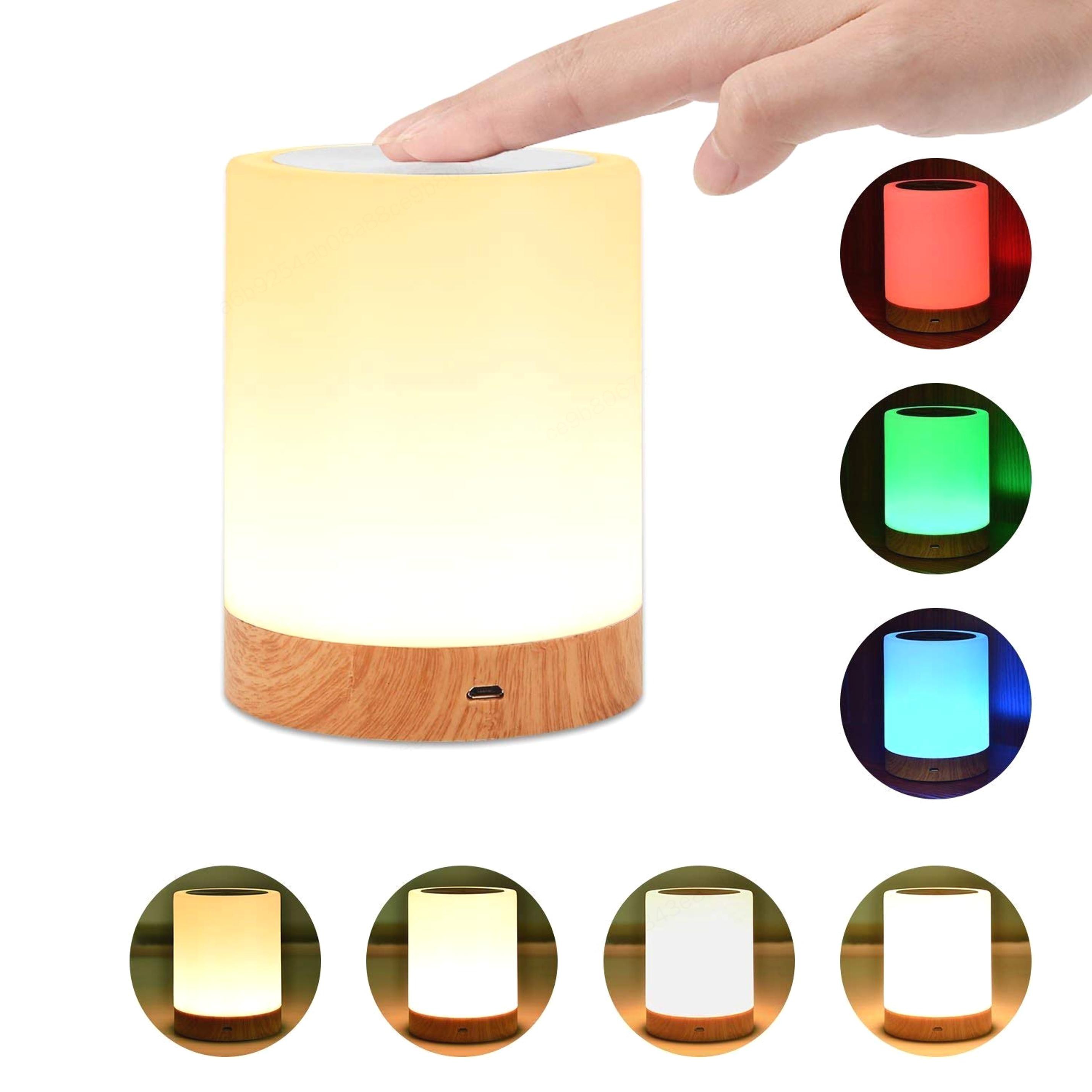 Night Light UNIFUN Touch Lamp for Bedrooms Living Room Portable Table