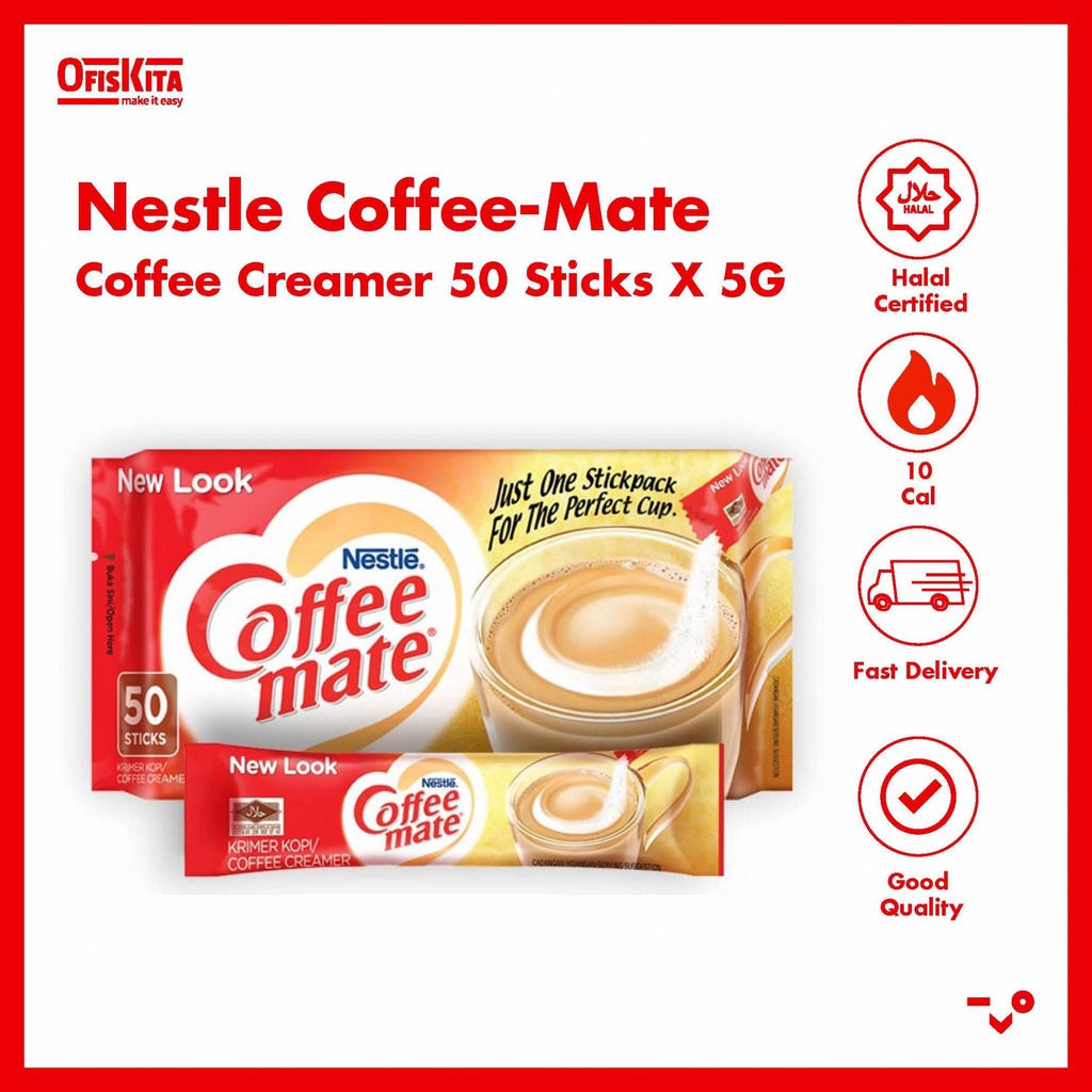 Nestle Coffee-Mate Coffee Creamer 50 Sticks X 5G | Shopee Malaysia Nestle Coffee-Mate Coffee Creamer 50 Sticks X 5G | Shopee Malaysia
