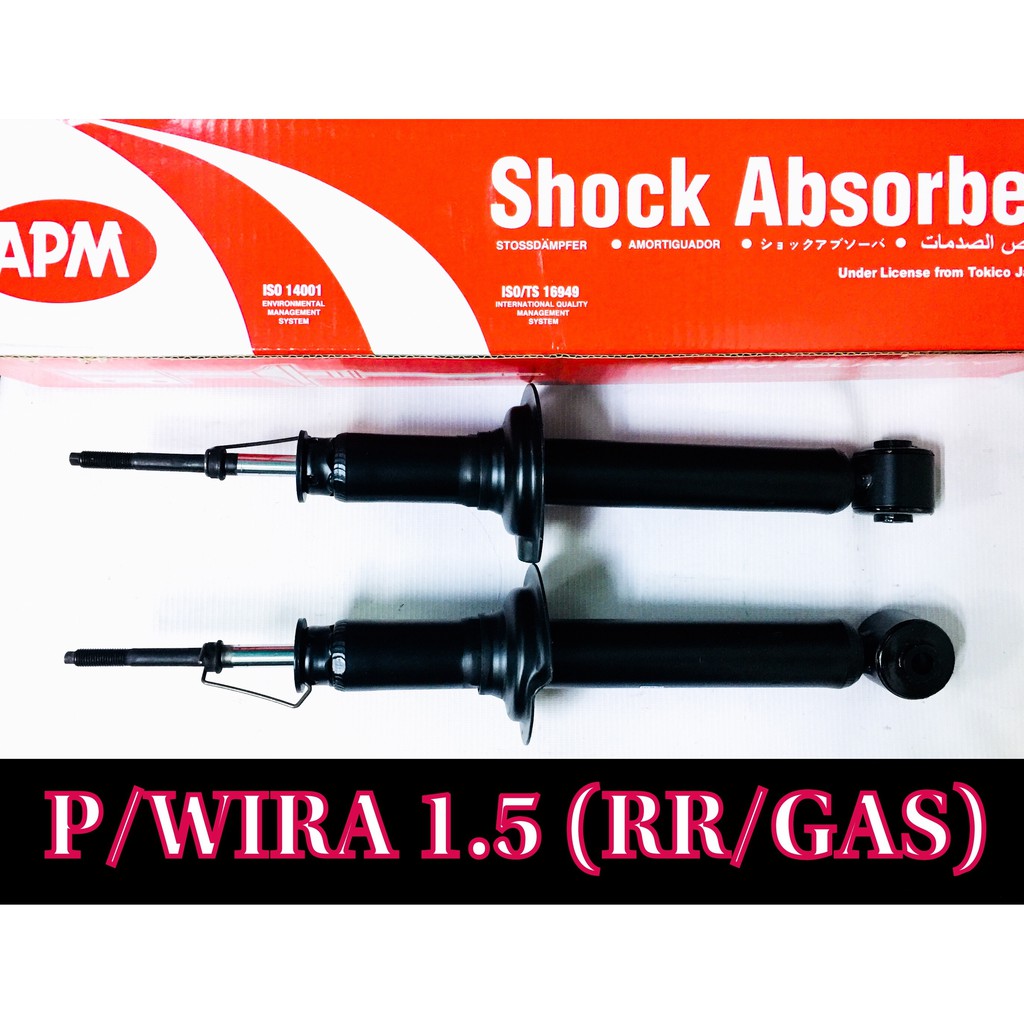 Apm Absorber Proton Wira 1 3 1 5 Rear Gas Shopee Malaysia