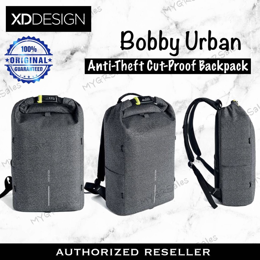 XD Design Bobby Urban AntiTheft CutProof Backpack Original (Ready