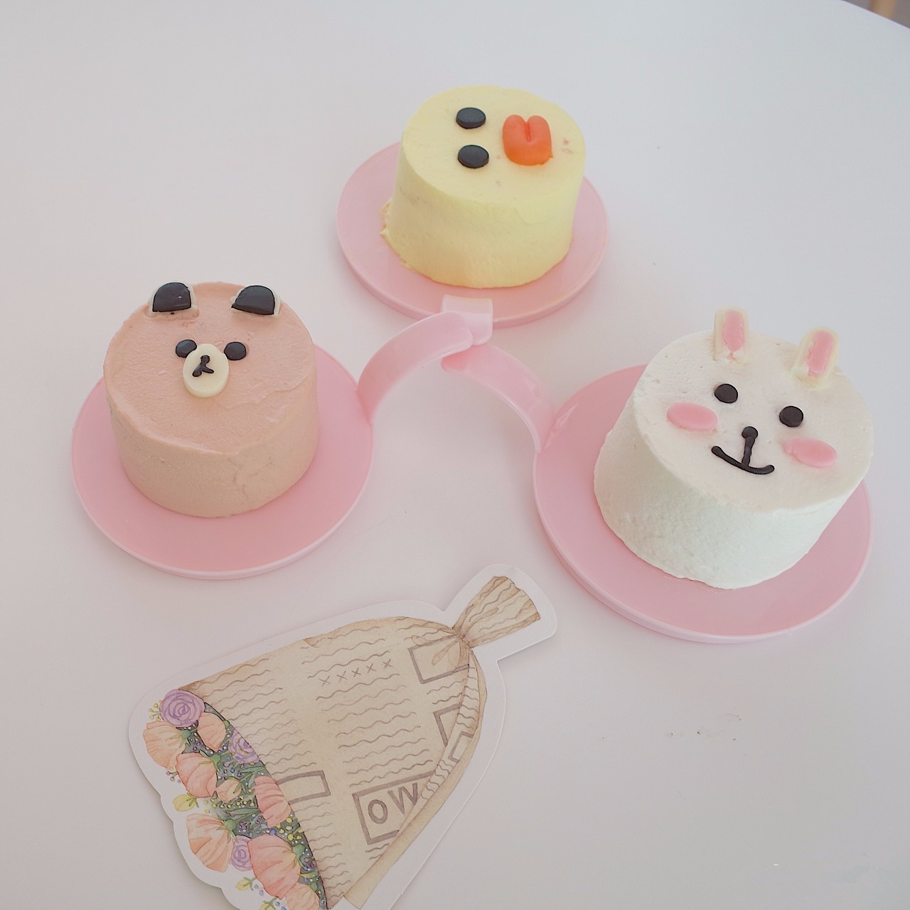 å…è¿è´¹ Brown Bear Connie Rabbit Sally Chicken Chocolate Ice Cream French Mousse West Point Cake Decoration Silicone Mold Shopee Malaysia